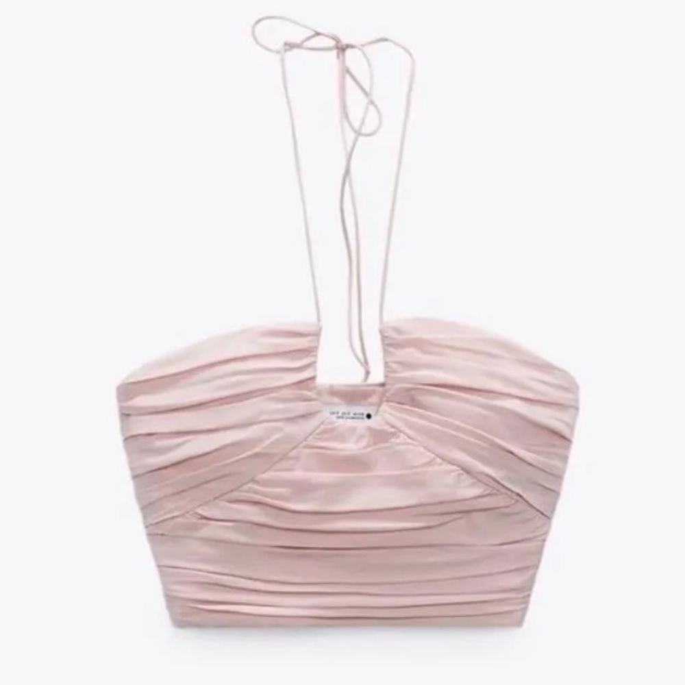 Zara Draped Halter Top